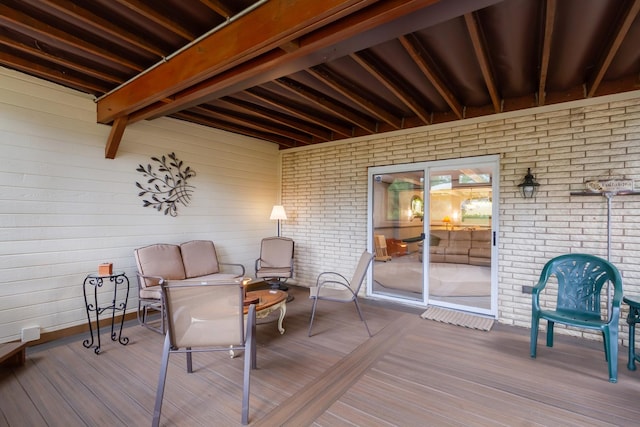 1304 W Whytecliff Rd, Palatine, IL 60067 - view of wooden deck