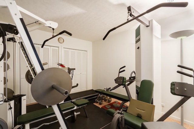 1304 W Whytecliff Rd, Palatine, IL 60067 - exercise area with baseboards