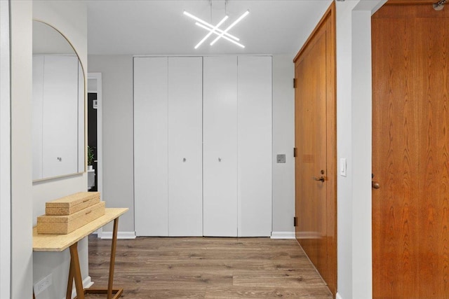 1230 N State Pkwy Unit 7D, Chicago, IL 60610 - hallway with wood finished floors