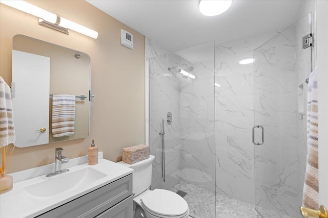 1230 N State Pkwy Unit 7D, Chicago, IL 60610 - bathroom featuring a marble finish shower and vanity
