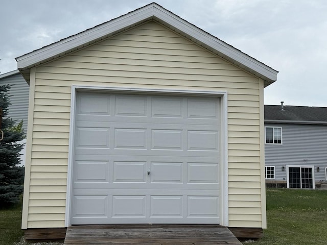6 Kimberly Dr, Spring Valley, IL 61362 - view of garage