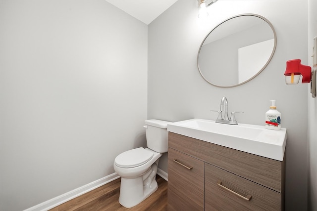 1024 Birchwood Dr, Pingree Grove, IL 60140 - bathroom with vanity and wood finished floors