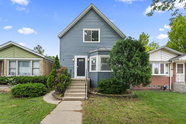 3002 Wesley Ave, Berwyn, IL 60402 - view of front of house with a front lawn and brick siding