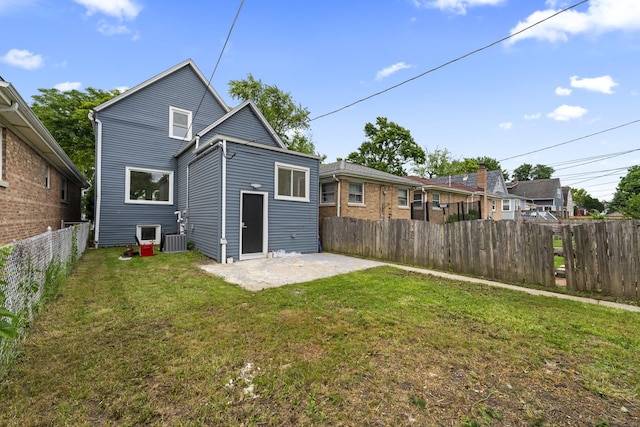 3002 Wesley Ave, Berwyn, IL 60402 - rear view of property featuring a patio and a fenced backyard