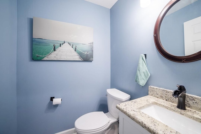 2001 Jeffrey Ln, Elgin, IL 60123 - half bath featuring vanity and toilet