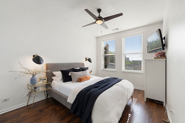 1255 N Orleans Ct Unit 1104, Chicago, IL 60610 - bedroom featuring wood finished floors and a ceiling fan