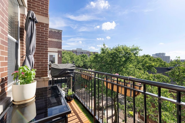 1255 N Orleans Ct Unit 1104, Chicago, IL 60610 - balcony with a grill