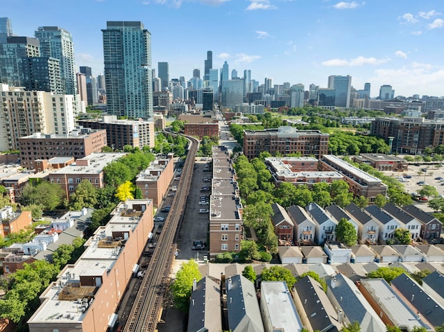 1255 N Orleans Ct Unit 1104, Chicago, IL 60610 - bird's eye view of city skyline