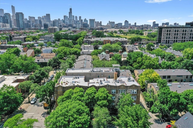 535 W Eugenie St Unit 1, Chicago, IL 60614 - bird's eye view of city skyline