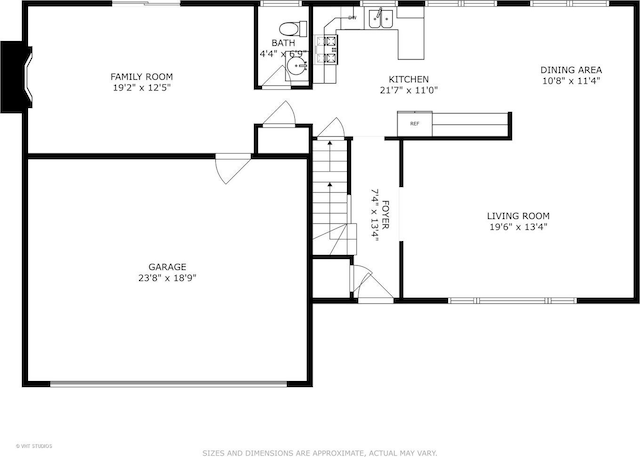 1575 Burning Trl, Wheaton, IL 60189 - view of room layout