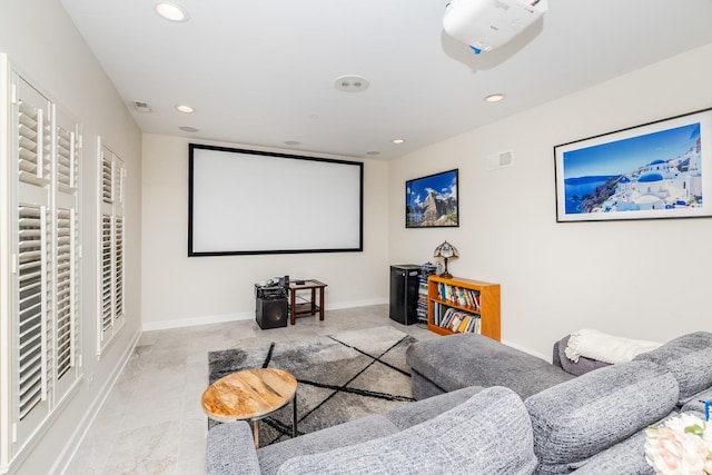 909 W Village Ct, Chicago, IL 60608 - home theater featuring recessed lighting