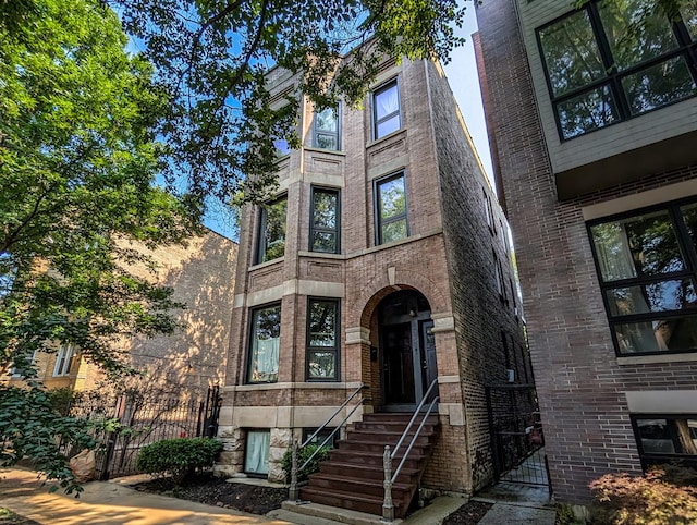 2641 W Thomas St, Chicago, IL 60622 - view of front of house featuring brick siding