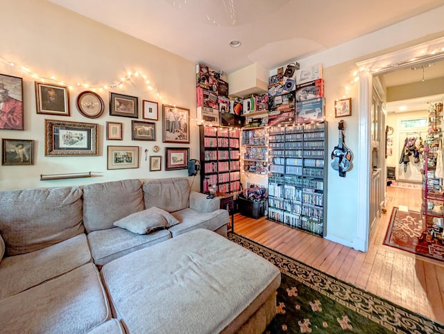 2641 W Thomas St, Chicago, IL 60622 - living room featuring hardwood / wood-style flooring