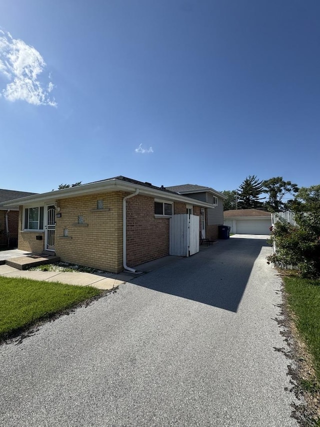 3712 W 121st St, Alsip, IL 60803 - view of side of property featuring brick siding