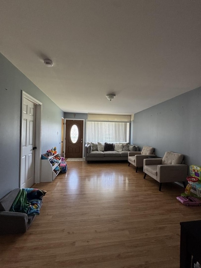 3712 W 121st St, Alsip, IL 60803 - living area featuring wood finished floors