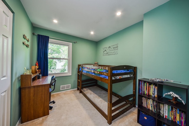 1605 Rita Ave, Saint Charles, IL 60174 - carpeted bedroom featuring recessed lighting and a desk
