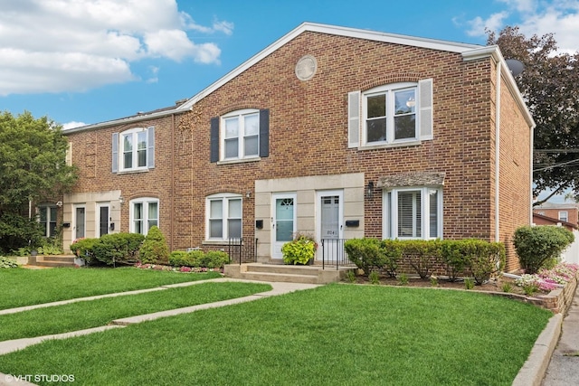8041 W 29th Ct, North Riverside, IL 60546 - view of front of house with brick siding and a front yard