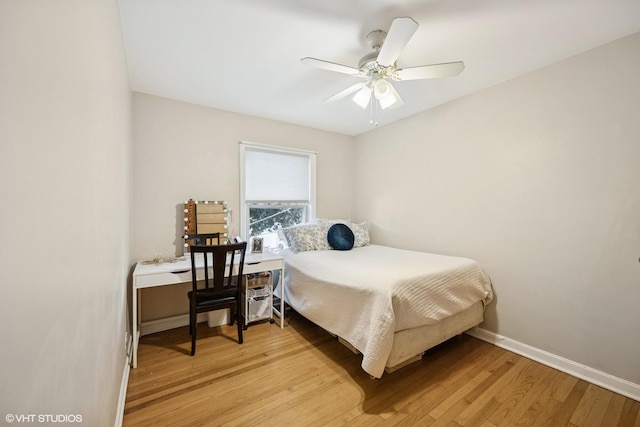 8041 W 29th Ct, North Riverside, IL 60546 - bedroom featuring light wood finished floors and ceiling fan
