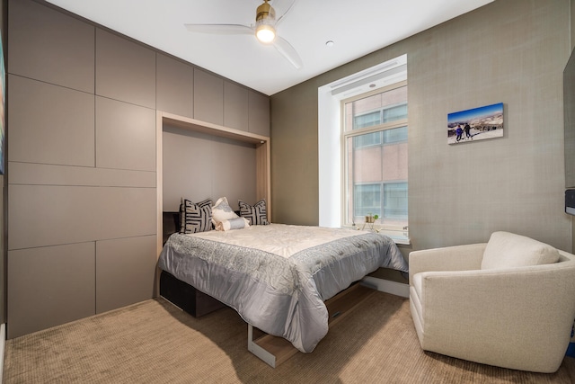 118 E Erie St Unit 21C, Chicago, IL 60611 - bedroom with a ceiling fan