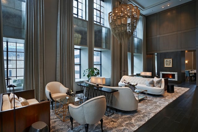 118 E Erie St Unit 21C, Chicago, IL 60611 - community lobby featuring a towering ceiling