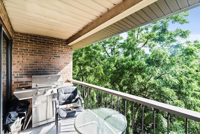 7502 Farmingdale Dr Unit 408, Darien, IL 60561 - balcony featuring area for grilling