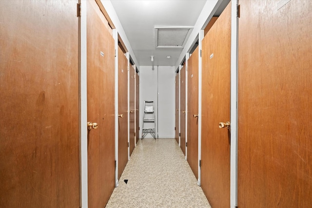 7502 Farmingdale Dr Unit 408, Darien, IL 60561 - corridor with attic access