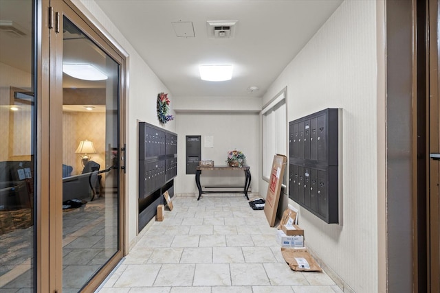7502 Farmingdale Dr Unit 408, Darien, IL 60561 - hall with mail area