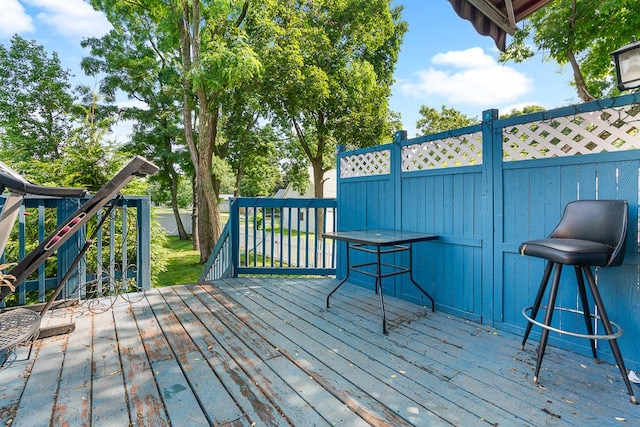 8112 Christie Ave, Lyons, IL 60534 - view of deck
