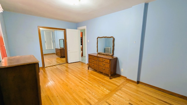 6240 S Kolmar Ave, Chicago, IL 60629 - bedroom featuring light wood-style floors and a closet