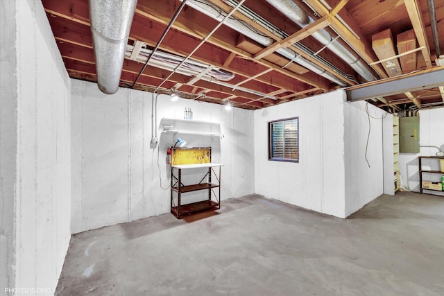 1175 Oxford Ct, Lake Zurich, IL 60047 - unfinished below grade area featuring electric panel