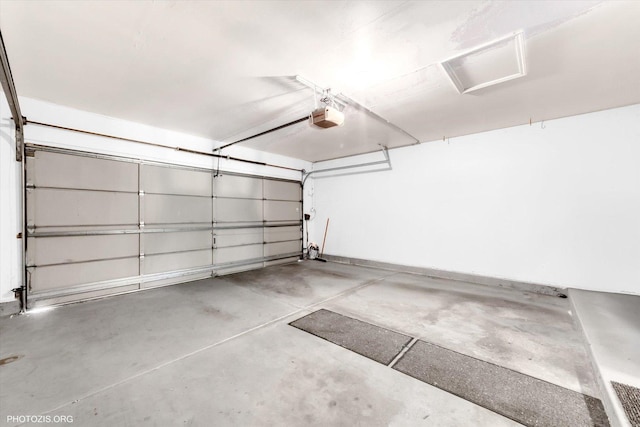 1175 Oxford Ct, Lake Zurich, IL 60047 - garage featuring a garage door opener