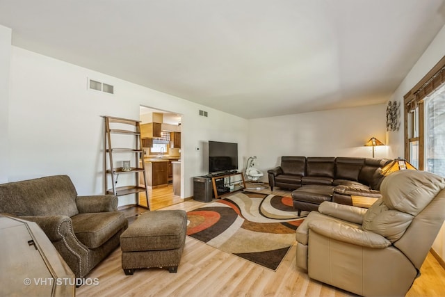 11607 Frederick Way, Huntley, IL 60142 - living room featuring light wood-style floors
