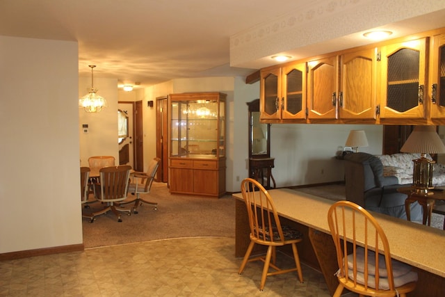 28 Manorhill Dr, Clinton, IL 61727 - dining area with light floors and baseboards
