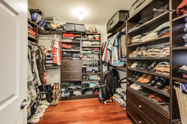846 W Roscoe St Unit 3W, Chicago, IL 60657 - spacious closet with wood finished floors