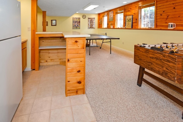 3115 Sable Oaks Rd, Bloomington, IL 61704 - playroom with light carpet, recessed lighting, and light tile patterned flooring