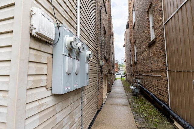 view of property exterior