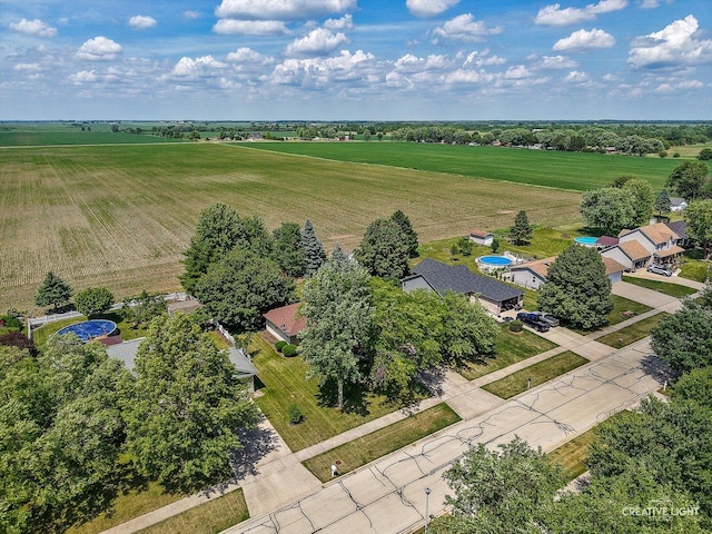 1225 Whitetail Ln, Sandwich, IL 60548 - overview of rural landscape featuring extensive farmland