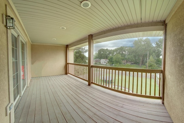 4914 W 82nd St, Burbank, IL 60459 - view of wooden deck