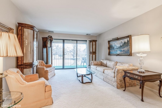 250 Old Oak Dr Unit 275, Buffalo Grove, IL 60089 - living room featuring carpet flooring and baseboards