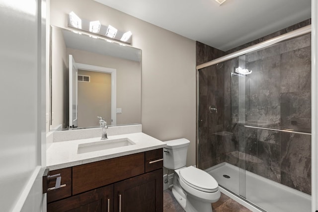 4216 Carpenter Rd, Naperville, IL 60564 - bathroom featuring vanity and a shower stall