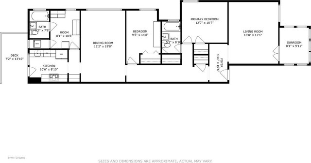 5245 N Winthrop Ave Unit 3S, Chicago, IL 60640 - view of property floor plan