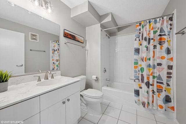 800 Elgin Rd Unit 1406, Evanston, IL 60201 - full bath with tile patterned flooring, vanity, and shower / tub combo