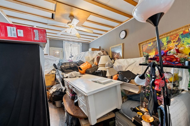 2421 W 21st Pl, Chicago, IL 60608 - misc room featuring ceiling fan