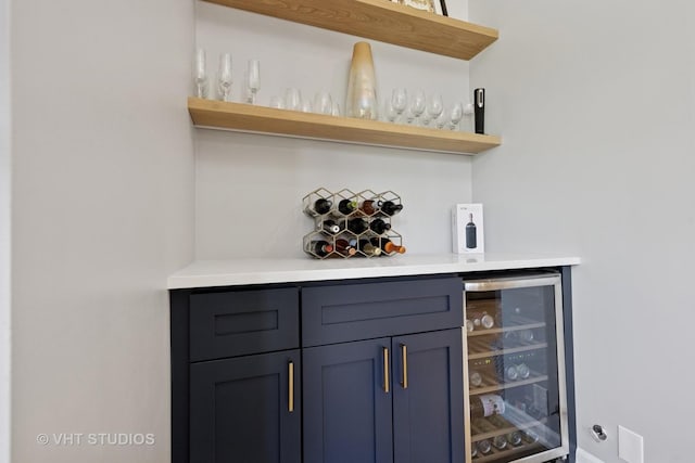 843 W College Pkwy, Chicago, IL 60608 - indoor dry bar featuring beverage cooler