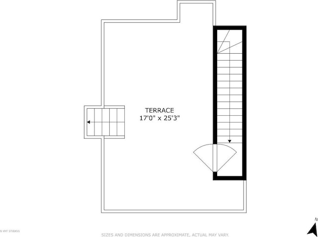 843 W College Pkwy, Chicago, IL 60608 - view of property floor plan