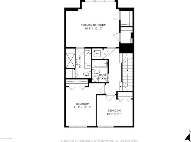 843 W College Pkwy, Chicago, IL 60608 - view of room layout