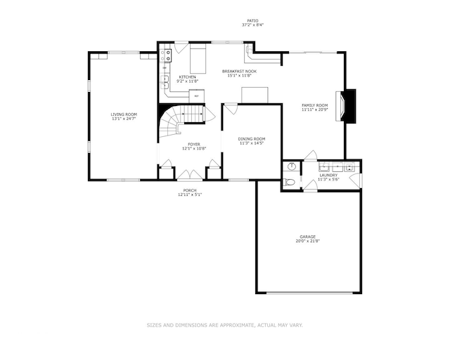 1502 S Fernandez Ave, Arlington Heights, IL 60005 - view of home floor plan
