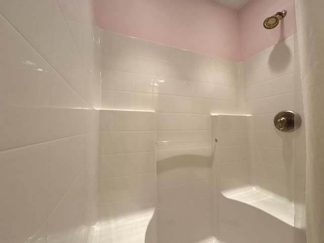 2305 Fox Run Dr, Kankakee, IL 60901 - bathroom view of a tile shower