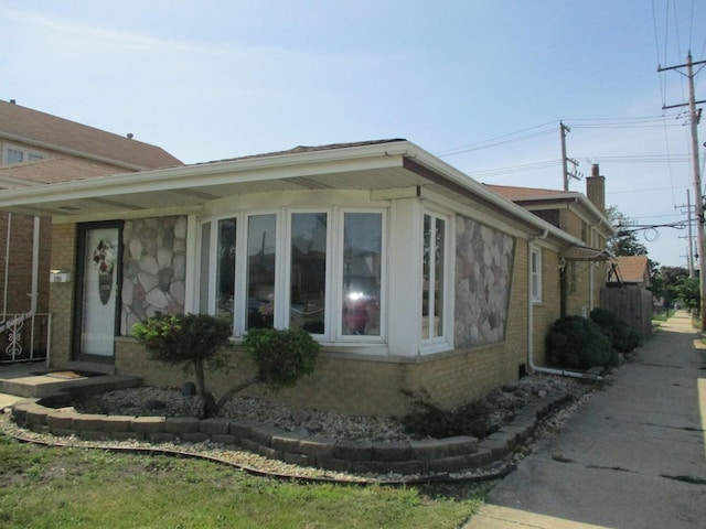 6359 W 63rd Pl, Chicago, IL 60638 - view of side of property featuring brick siding