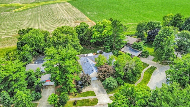 201 E Sherwin Dr, Urbana, IL 61802 - overview of rural landscape with farmland